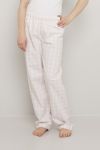 Pyjamasbukse i flanell Rosa