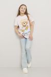 T-skjorte bamse Rosa