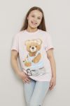 T-skjorte bamse Rosa