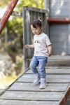 Jeans med elastikk i midjen