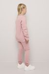 Legging med blonde rosa