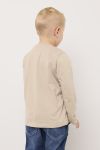 Genser med print Beige