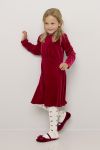 Kjole i stretch velour
