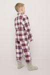 Pyjamas sett Rødrutet