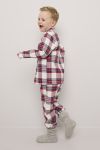 Pyjamas sett Rødrutet