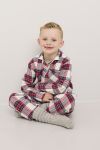 Pyjamas sett Rødrutet