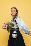 Festdrakt med veske Sofie Blå