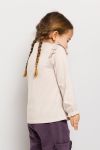 Topp med volanger Beige