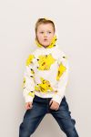 Hettegenser med Pikachu trykk Beige