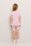 Shorts sett 2-delt med Skye motiv Lilla.