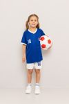 Fotballsett 2delt France blå-hvit