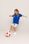 Fotballsett 2delt France blå-hvit