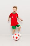 Fotballsett 2delt Portugal rød-grønn