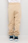Joggebukse med trykk Beige