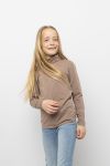 Genser høy hals Brun