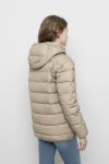 Dunjakke Hovden Beige