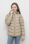 Dunjakke Hovden Beige