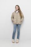 Dunjakke Hovden Beige