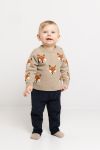 Strikkegenser rev Beige
