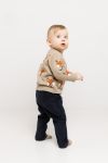 Strikkegenser rev Beige