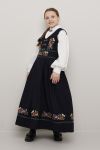Isabell festdrakt med skjorte - jente marine