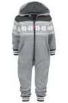 Vinterstjerne jumpsuit vinter gråmelert