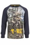 Kids World Genser med kult fotoprint av Dinosaur marine