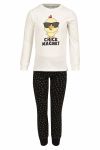 Kids Clothing Pyjamas sett med kul tekst. mint-sort