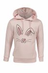 Kids Clothing hettegenser med søtt print i god bomullskvalitet lyserosa