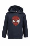 Marvel Spiderman hettegenser med kult reversible paljettdekor marine