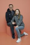 Nike Hettegenser junior gråmelert
