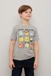 Pokemon T-skjorte gråmelert