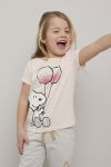 Peanuts Snoopy t-skjorte rosa