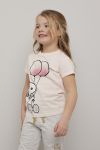 Peanuts Snoopy t-skjorte rosa