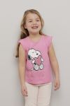 Peanuts Snoopy Pyjamas rød-rosa