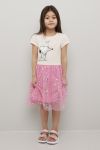 Peanuts Snoopy kjole rosa