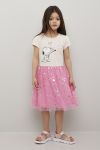 Peanuts Snoopy kjole rosa