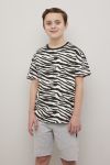 T-skjorte marine-offwhite