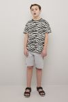 T-skjorte marine-offwhite
