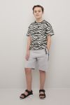 T-skjorte marine-offwhite