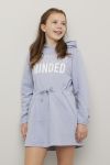 Sweatshirt kjole lilla