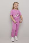 Kids Clothing T-skjorte regnbue lilla