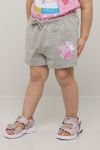 Peppa Gris Shorts gråmelert