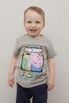 Peppa Gris Georg Gris t-skjorte gråmelert