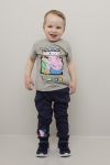 Peppa Gris Georg Gris t-skjorte gråmelert
