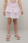 Kids Clothing Skjørt rutet lavendel