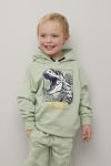Kids Clothing Hettegenser Dinosaur mintgrønn