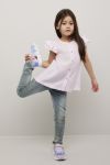 Run Silje Jeans leggings vasket denim