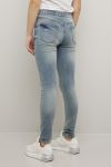 Run Silje Jeans leggings vasket denim