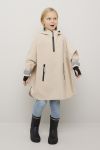 Vestland poncho til barn beige
